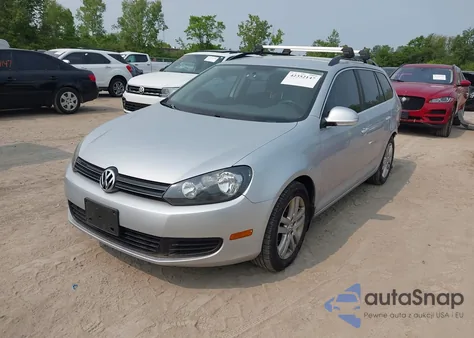 2014 Volkswagen Jetta Sportwagen 2.0L Tdi z USA, uszkodzony, nr VIN 3VWPL7AJ3EM618503